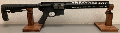 HAMMERLI TAC R 1 22C 22LR AR STYLE RIFLE WITHOUT MAGAZINE, ADJUSTABLE BUTT STOCK, MISSING FLASH GUARD — HAO33722