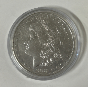 1882-S CERTIFIED MORGAN SILVER DOLLAR