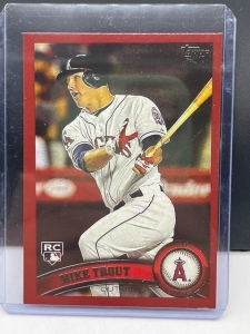 Mike Trout Baseball Card