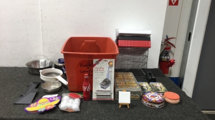 Office Supplies and Kitchen Items