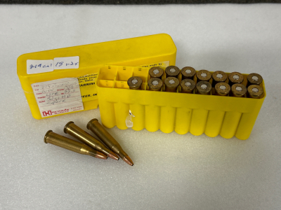 (18) RNDS OF 219 CAL ZIPPER RELOADS