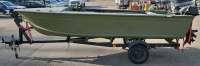 ALUMINUM BOAT AND TRAILER - 3