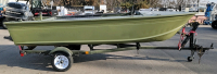 ALUMINUM BOAT AND TRAILER - 7