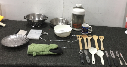Kitchen Utensils, Cheese Slicer, Collenders, and More