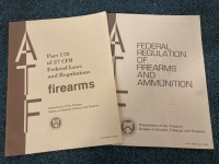 COLLECTIBLE FIREARMS BOOKS. MILITARY SMALL ARMS OF THE 20TH CENTURY, GUJS ANNUAL 1973, 1966 GUNS DIGEST, 1981 FEDERAL REGULATION OF FIREARMS (ATF), GEORGE WASHINGTON BY W.M. THATER - 2