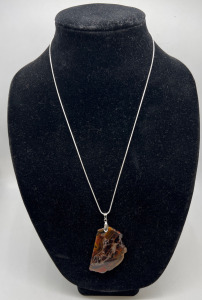 Zhanguo Red Jasper Gemstone Necklace