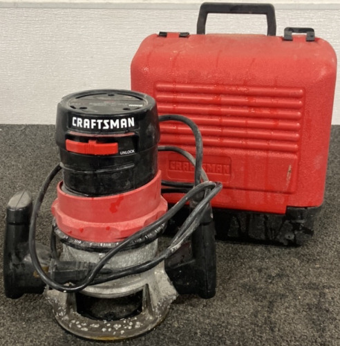 CRAFTSMAN DOUBLE INSULATED ROUTER (UNABLE TO TEST)