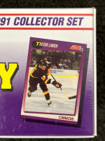 BOX OF NEW SEALED IN BOX NHL HOCKEY 1991 COLLECTOR SET SPORTS CARDS - 3