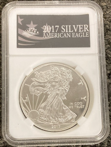 2017 SILVER AMERICAN EAGLE COPY COIN