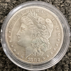 1882 MORGAN DOLLAR COIN— UNVERIFIED, POSSIBLE REPLICA