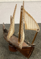 HAND CRAFTED BY DON BYINGTON VIKING WAR SHIP - 3