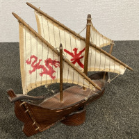 HAND CRAFTED BY DON BYINGTON VIKING WAR SHIP - 4