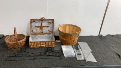 Picnic Basket, Display Holders & More