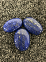 (5) LAPIS LAZULI CABOCHON GEMSTONES - 4