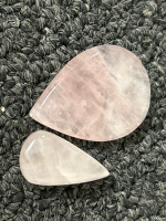 (5) ROSE QUARTZ GEMSTONES - 2