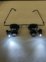 ILLUMINATED JEWELERS/ WATCHMAKERS MAGNIFYING GLASSES - 2