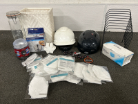 3M SAFETY HAT, BELL BIKE HELMET, N95 MASKS, 3-PLY FACE MASKS AND MORE