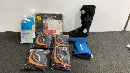 (4) Drip Fitness 7mm Knee Sleeve & More