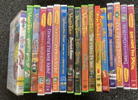 FISHER PRICE LITTLE PEOPLE TOY BARN, VEGGIE TAILS DVDS, THE BERENSTAIN BEARS DVD, THE SIX PILLARS OF CHARACTER DVD AND MORE - 4