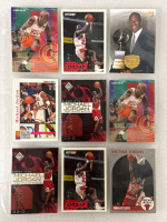 (9) MICHAEL JORDAN SBASKETBALL CARDS