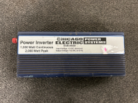 CHICAGO ELECTRIC POWER SYSTEMS 1000 WATT POWER INVERTER- UNABLE TO TEST - 2