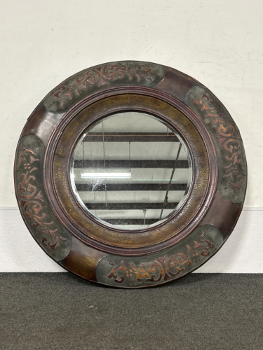 42” DIAMETER ROUND DECORATIVE MIRROR