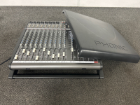 PHONIC POWERPOD 1860 POWERED MIXER- SHOWS SIGNS THAT IT POWERS ON BUT NO POWER CORD INCLUDED