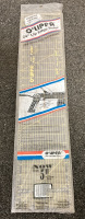 (1) BUNDLE OF METAL WIRES WITH (1) 24” EDGE RULER - 3