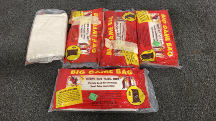 (5) BIG GAME BAGS. EXTRA HEAVY DUTY!