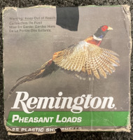 (25) REMINGTON PHEASANT SHOTSHELLS, (25) FEDERAL AMMUNITION SHOTSHELLS, BAG OF SHOTGUN BULLETS - 4