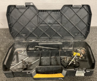 DEWALT 2 TIER YELLOW AND BLACK TOOL BOX 21” INCLUDING SOCKETS, WASHERS AND TORQUE RATCHET - 4