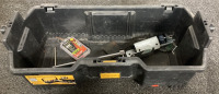 DEWALT 2 TIER YELLOW AND BLACK TOOL BOX 21” INCLUDING SOCKETS, WASHERS AND TORQUE RATCHET - 5