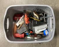 (1) BIN OF TOOLS INCLUDING (1) SMALL ACE LEVELER, (1) MULTI PACK THREAD LOCKER, AND MORE - 3