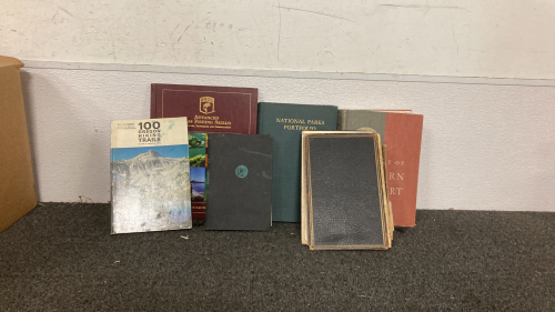 (1) BOX OF BOOKS INCLUDING “A HISTORY OF WESTERN ART” BY JOHN IVES SEWALL, “FOIL” BY CHARLES A. SELBERG, AND MORE