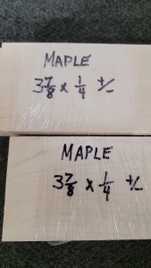 MAPLE WOOD 3 7/8 X 1/4