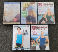 WORKOUT DVDS, GLASS JARS WITH STRAWS, TVROW PILLOWS, POT, SALT AND PEPPER GRINDER - 2