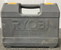 RYOBI 9.6V CORDLESS DRILL SET IN CASE- WORKS - 5