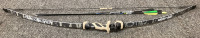 BARNETT QUICKSILVER MOSSY OAK BOW WITH (2) ARROWS