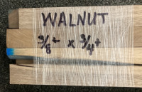 (4) BUNDLES OF WALNUT WOOD IN VARIOUS SIZES - 2