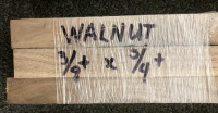 (4) BUNDLES OF WALNUT WOOD IN VARIOUS SIZES - 3