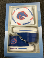 12 SETS OF BOISE STATE BIB & PRE-WALKERS SETS - 2