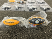 10 PITTSBURGH STEELERS FOOTBALL KEY CHAINS AND 6 3-IN-1 KEY CHAINS - 3