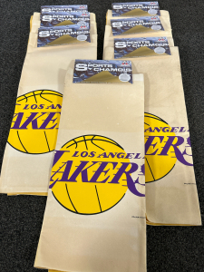 7 L.A. LAKERS CHAMOIS