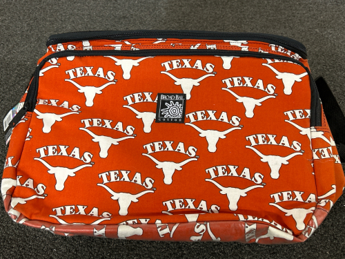 TEXAS LONGHORNS INSULATED COOLER MESSENGER BAG