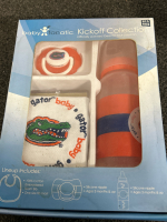 UNUSED UNIVERSITY OF AUBURN BIB & PRE-WALKERS SETS (4), FLORIDA GATORS ANS HOUSTON TEXANS KICKOFF COLLECTIONS (1 EAch) - 3