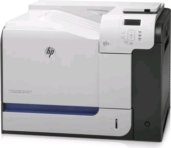 HP Laserjet Enterprise 500 Color M551dn, (CF082A) & Roĺing Cart