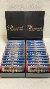 (2) Box Presidential Dollar Series Sets