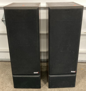(2) B&W Speaker Systems
