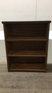 Dark Stained Bookshelf