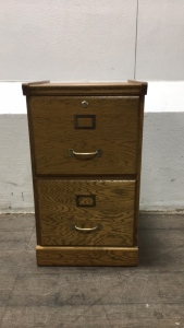 Wood Filing Cabinet